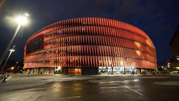 21/09/2021 FUTBOL ESTADIO SAN MAMES PANORAMICA EXTERIOR