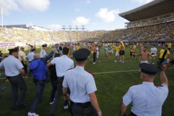 Incidentes en el Estadio de Las Palmas