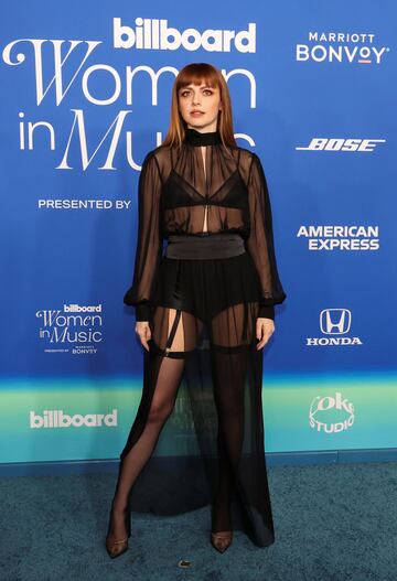Annalisa durante los Billboard Women in Music Awards.