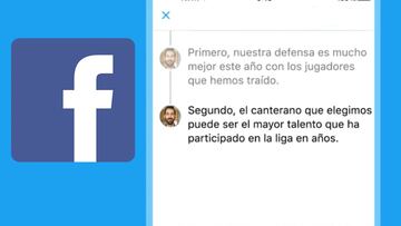 Facebook traerá los hilos de Twitter a su red social