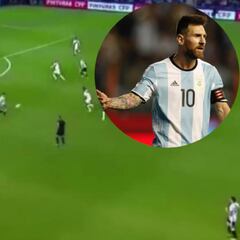 Sonroja a Argentina... pared de Messi y le devuelven una 'piedra'