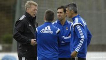 Equipo técnico de Moyes.