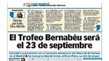 AS ya lo adelantó en julio.