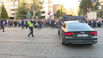 Policía trata diferente a Bale, esto pasó cuando salió del Bernabéu