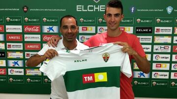 El Elche valora el regreso de Claudio Medina en enero