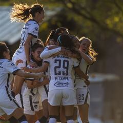 Pumas femenil golea a Rayadas en la jornada 3 del Guardianes 2021
