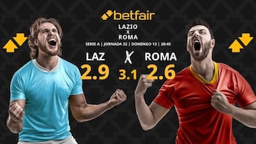 SS Lazio vs. AS Roma: horario, dónde ver, pronósticos y clasificación
