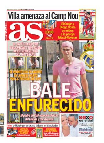 Las portadas de AS de agosto