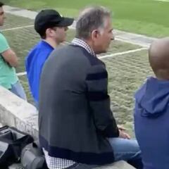 Queiroz estudiando el futuro: presente en amistoso de la Sub20