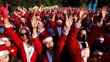 &quot;Run Santa Run&quot; en M&eacute;xico.