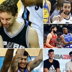Las notas de la temporada 2017-18 de los 9 españoles en la NBA