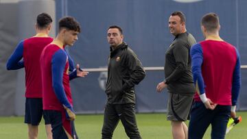 18/05/24 ENTRENAMIENTO FC BARCELONA
XAVI HERNANDEZ