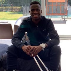 Vinicius es estrella con Brasil aun sin estar con su selección