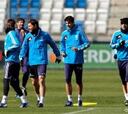 Xabi Alonso y Benzema se incorporaron al grupo blanco