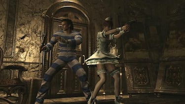 Resident Evil Origins Collection tiene trajes ridículos