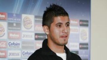 <b>FELIZ. </b>Albín fue uno de los destacados ante el Sporting.