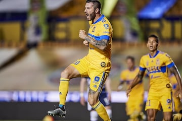 En este Guardianes 2020 el futbolista de Tigres ha marcado siete goles, lo que lo convierte en el goleador del torneo.