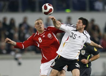 Gonzalo Castro (derecha) con la selección de Alemania.