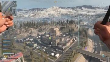 Nada hay más arriesgado que tirarse en paracaídas en Warzone con un 'franco' al acecho