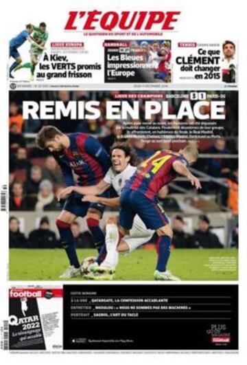 Portadas de la prensa deportiva