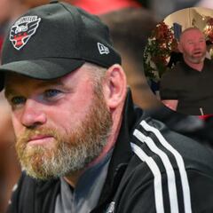 Wayne Rooney acaba con un corte en su cabeza tras un accidente en un restaurante