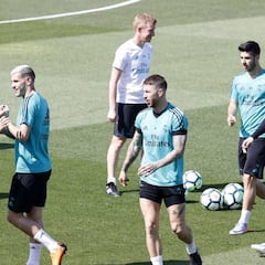 Isco y Carvajal, ausentes en el entrenamiento del Real Madrid