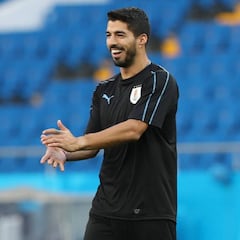 Tabárez pide paciencia con Luis Suárez en su partido 100