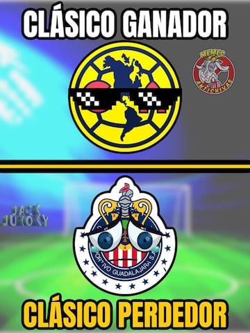 Los memes celebran al América y acaban con Chivas