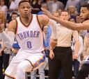 Westbrook gasta una bala pero sus Thunder ya son quintos