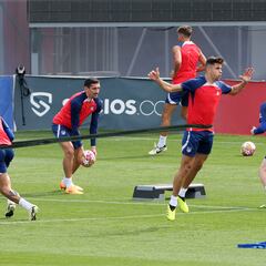 Atlético: sesión y asado de confraternización pensando en el Dortmund