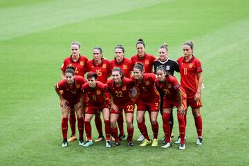 11 titular de la selección española en el primer partido del combinado nacional en el Europeo femenino.