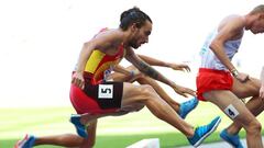 Fernando Carro, en las series del Europeo de Berl&iacute;n. 