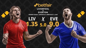 Liverpool vs. Everton: horario, TV, pronósticos, estadísticas y clasificación