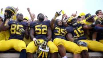 Michigan Wolverines logró la primera victoria de la temporada ante Oregón State.