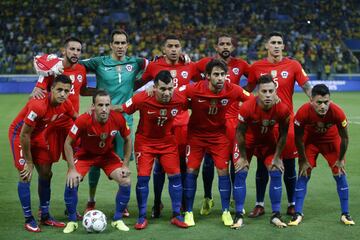 Las mejores imágenes del duelo entre Chile y Brasil