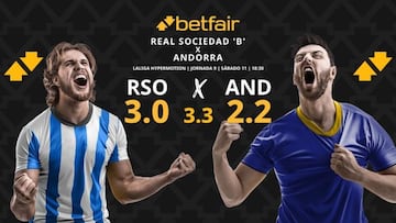 Real Sociedad ‘B’ vs. FC Andorra: horario, dónde ver, pronósticos y clasificación