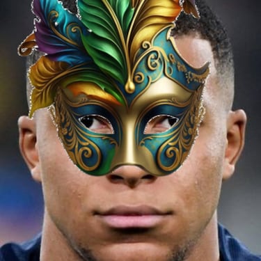 La máscara de Mbappé, lo más viral entre los memes de la EURO