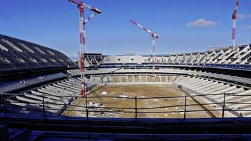 Las obras del nuevo estadio del Atlético "avanzan a buen ritmo"