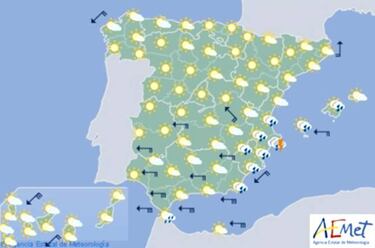 El tiempo este fin de semana: sigue el veranillo de San Miguel