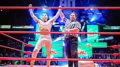 Máscara Dorada sufrió una derrota en su presentación en el Continental Classic