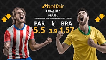 Paraguay vs. Brasil: horario, TV, pronósticos, estadísticas y clasificación