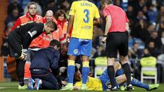 Bigas se fracturó los huesos de la nariz contra el Madrid