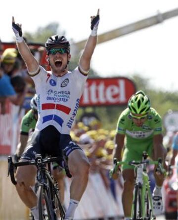Mark Cavendish fue el vencedor de la etapa.