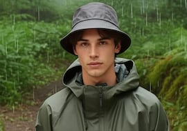 Este gorro de pescador hará que la lluvia deje de ser un problema: es impermeable y el más vendido en Amazon