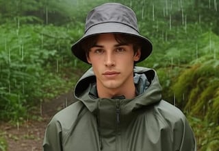 Este gorro de pescador hará que la lluvia deje de ser un problema: es impermeable y el más vendido en Amazon