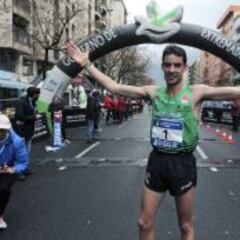 Álvaro Martín, campeón de España en 20 km marcha