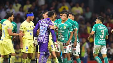 La reacción del jugador de León que fue agredido por Fernando Hernández