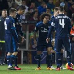 Marcelo es duda para jugar ante el Athletic y el Roma