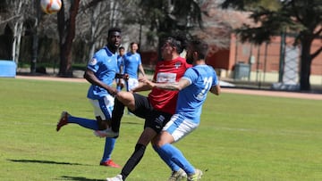 Imagen de un partido del Manchego.