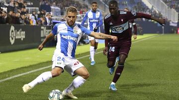 Kevin Rodrigues rompe el monopolio del gol en el Leganés